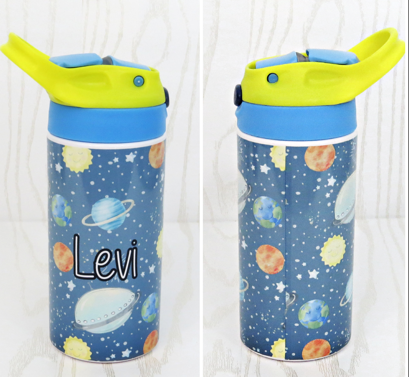 Personalized Space Water Bottle