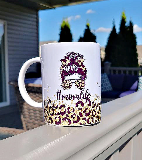 Mom Mug, Mama Coffee Mug, Gift for Mom, Coffee Cup, Mama Mug, Coffee Mug  for Mom, Mom Mode, Mothers Day Gift, Mom Cheetah Mug, Mom Life 