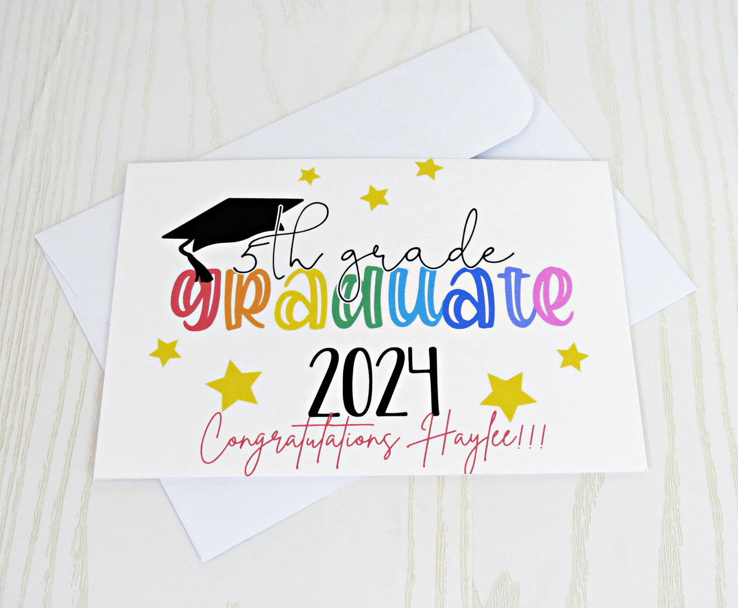 5th Grade Graduate 2024 Money Card - Congrats Grad Graduation Gift Card - Unique Money Holder for Cash Gift - Graduation Greeting Cards - Humor Cash Gift for Him Her