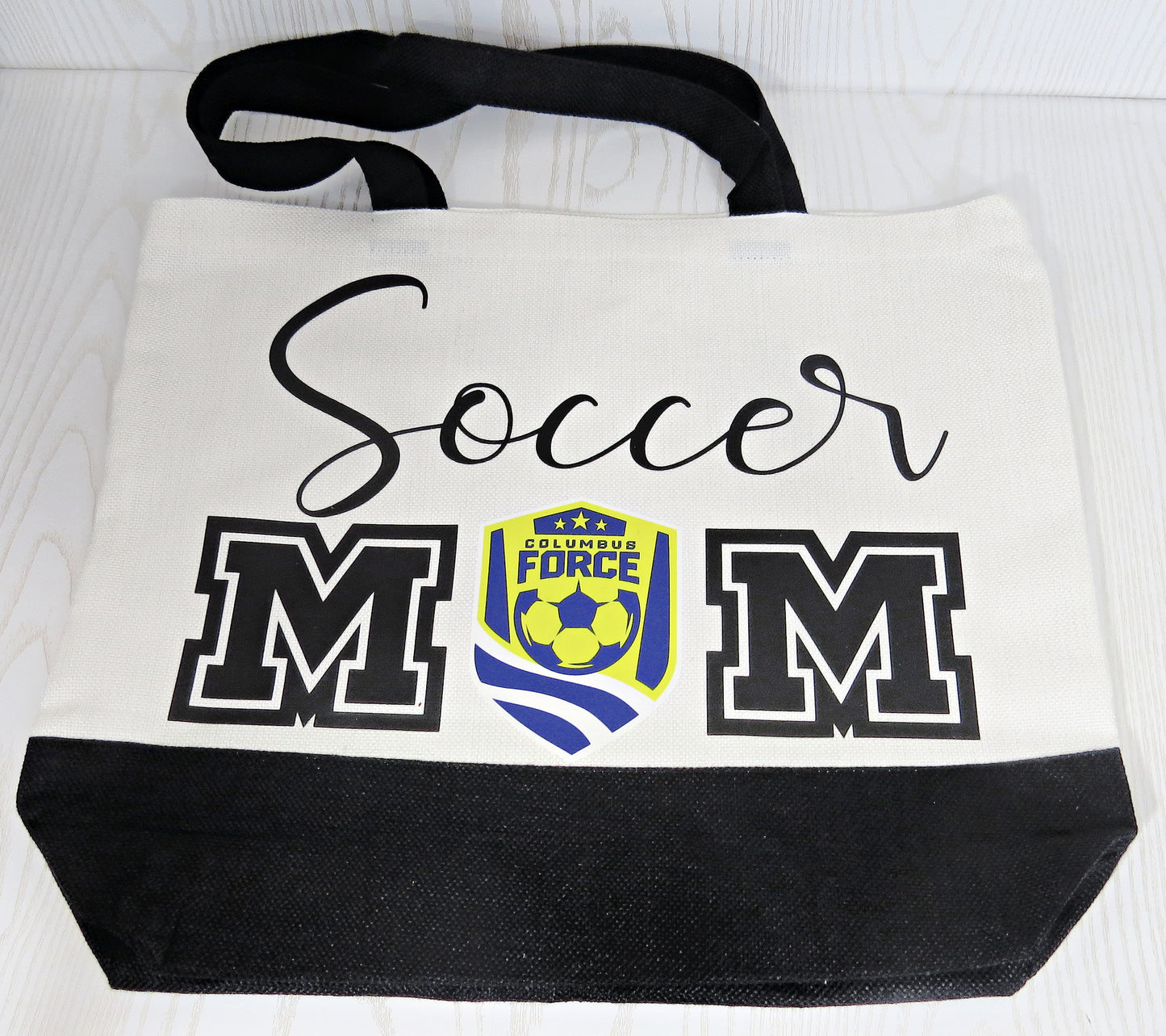 Columbus Force Soccer Mom Polyester Tote Bag - Essential Bag