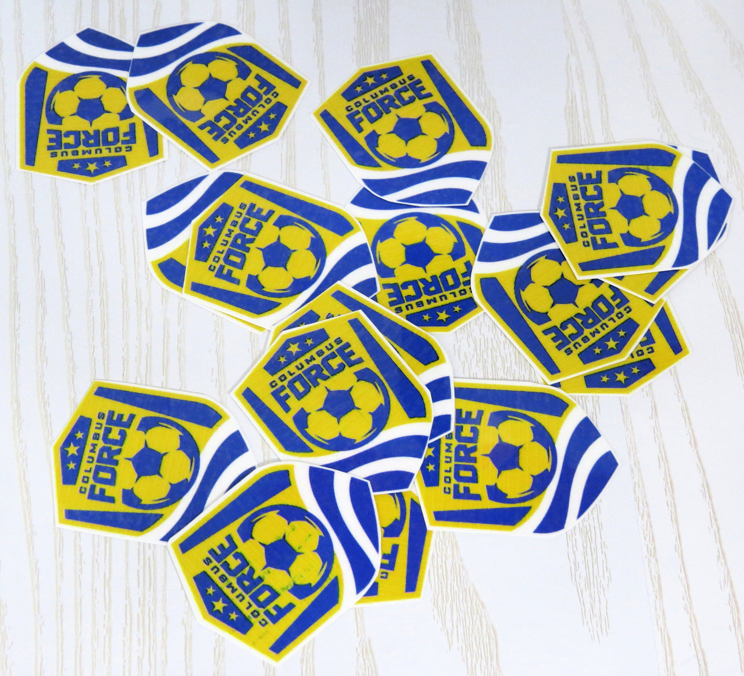 Columbus Force Soccer Temporary Tattoos - Team Spirit