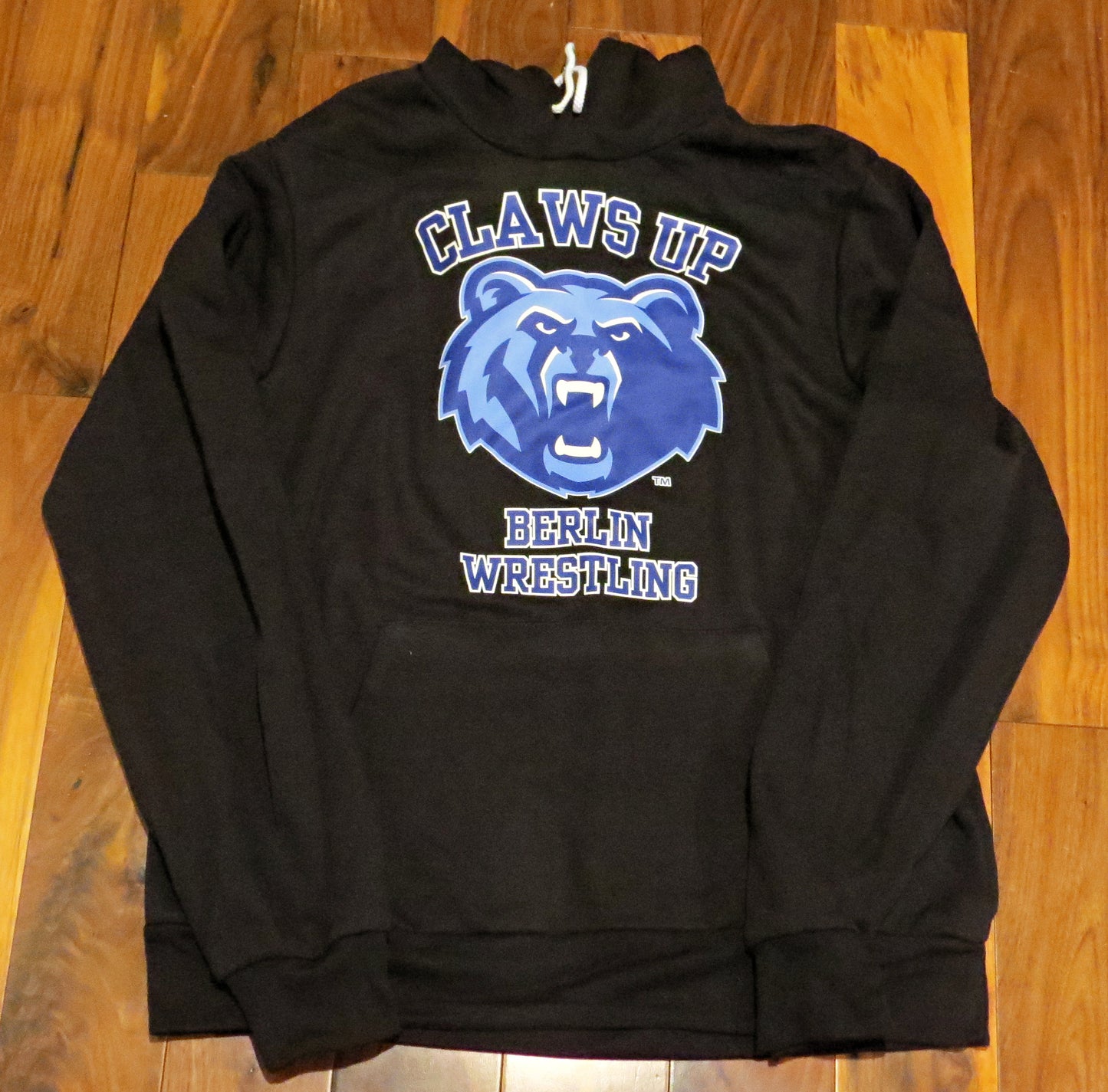 ADULT Bella & Canvas Super Soft Fleece Olentangy Berlin Wrestling Claws Up Fleece Pullover Hoodie Sweatshirt