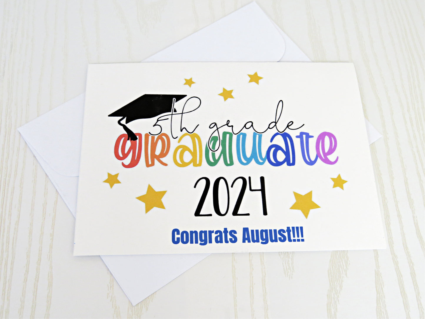 5th Grade Graduate 2024 Money Card - Congrats Grad Graduation Gift Card - Unique Money Holder for Cash Gift - Graduation Greeting Cards - Humor Cash Gift for Him Her