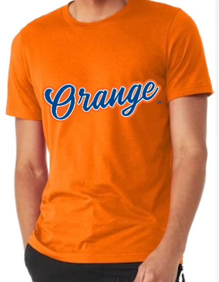 ADULT Bella & Canvas Unisex Heather T-Shirt Olentangy Orange B