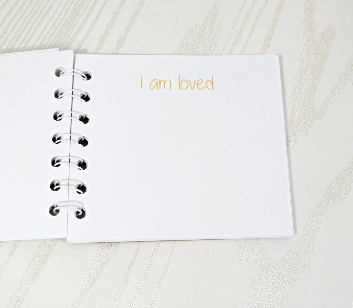 Personalized Positive Affirmation Spiral Notebook for Kids - 4x4.5" Journal Mini - Motivational Inspirational Notes