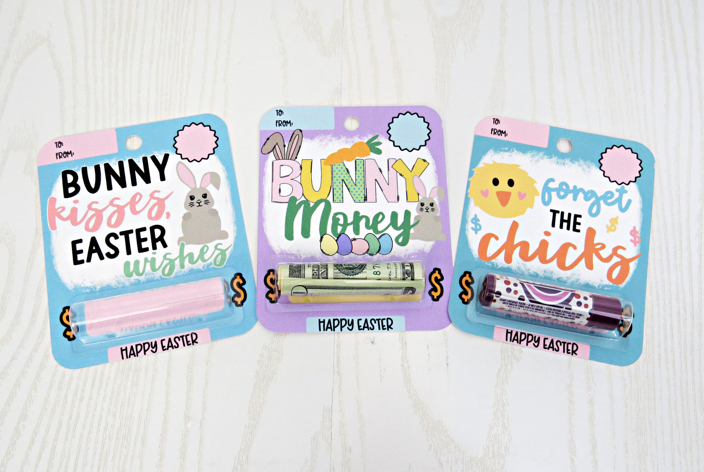 Easter Basket Money Card with Plastic Dome - Bunny Day Unique Money Holder for Cash Gift - Greeting Cards - Gift for Her Him Boy Girl Note