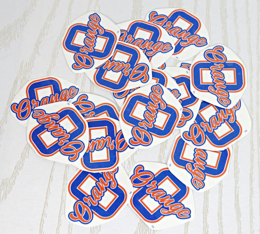 Kenzie's Boutique Handmade Olentangy Orange Temporary Tattoos - School Spirit