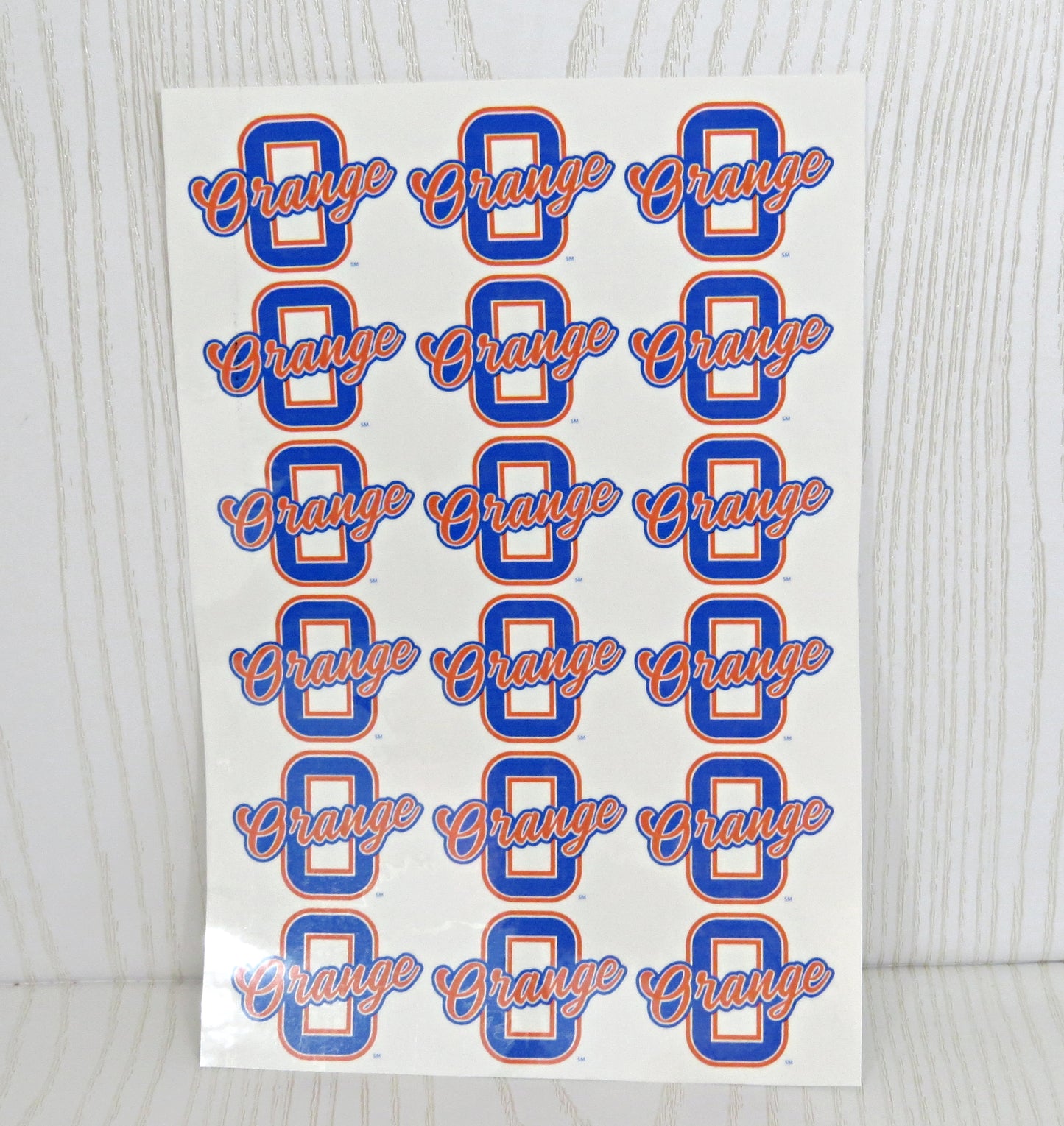 Kenzie's Boutique Handmade Olentangy Orange Temporary Tattoos - School Spirit