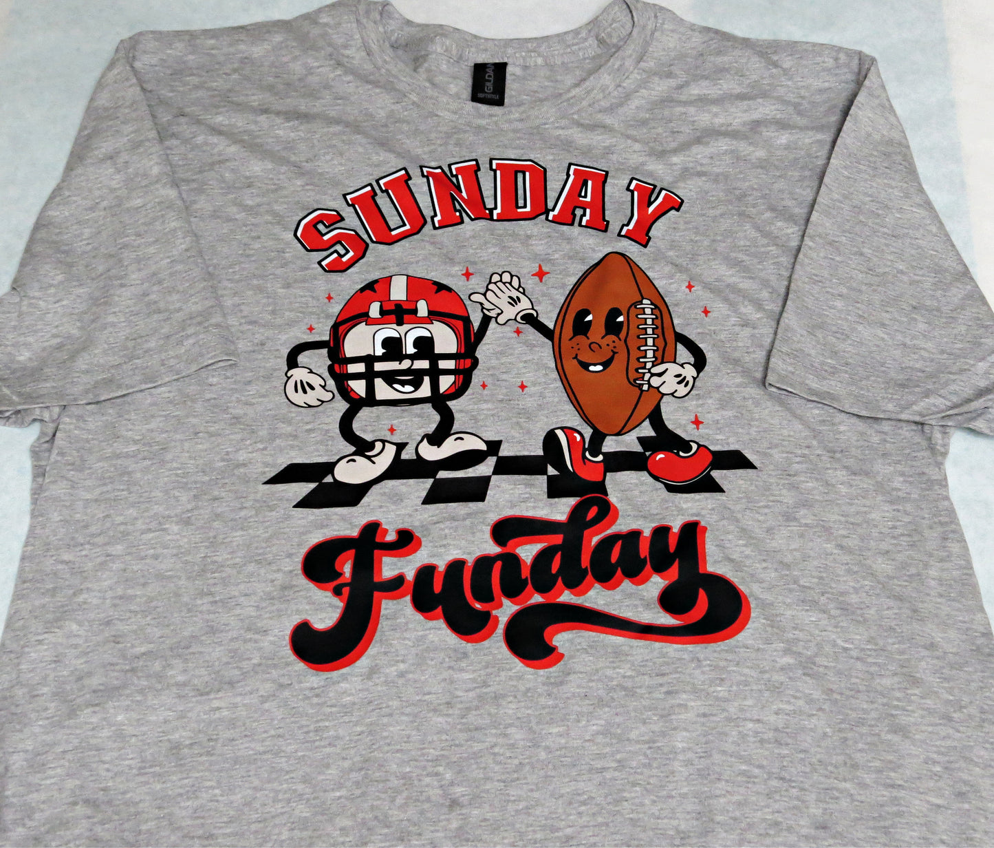 ADULT Grey Gildan Unisex T-Shirt Ohio Sunday Funday Tee