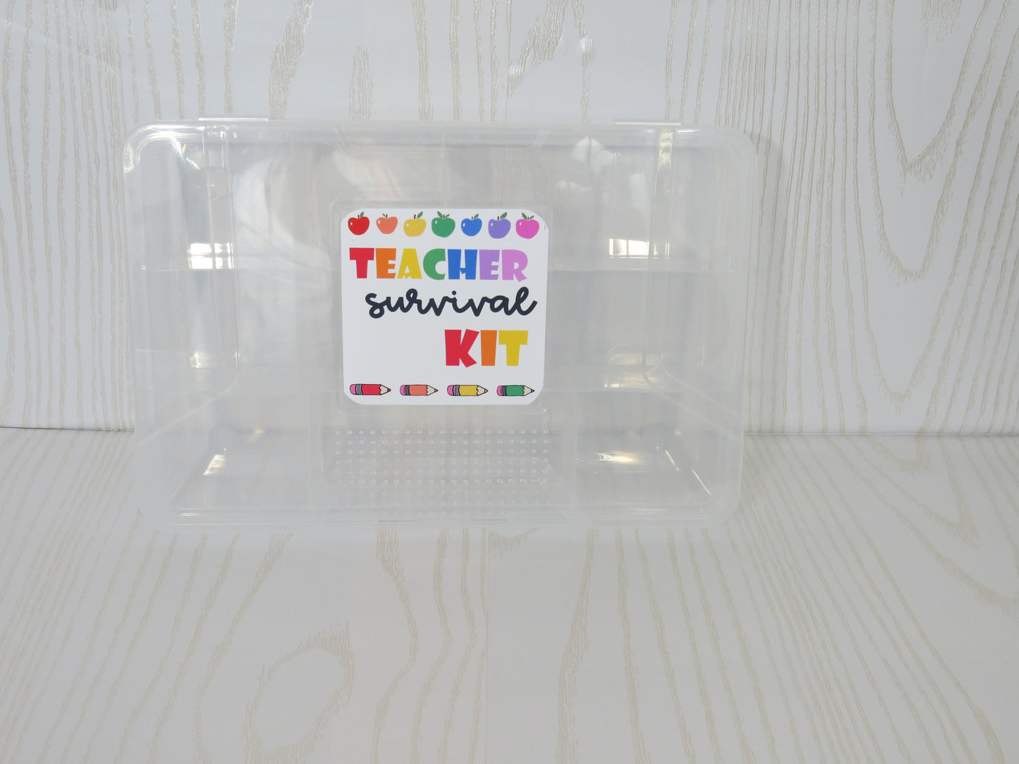 Personalized Teacher Box - Teacher Appreciation Week Gift - End of Year Gift - Thank you