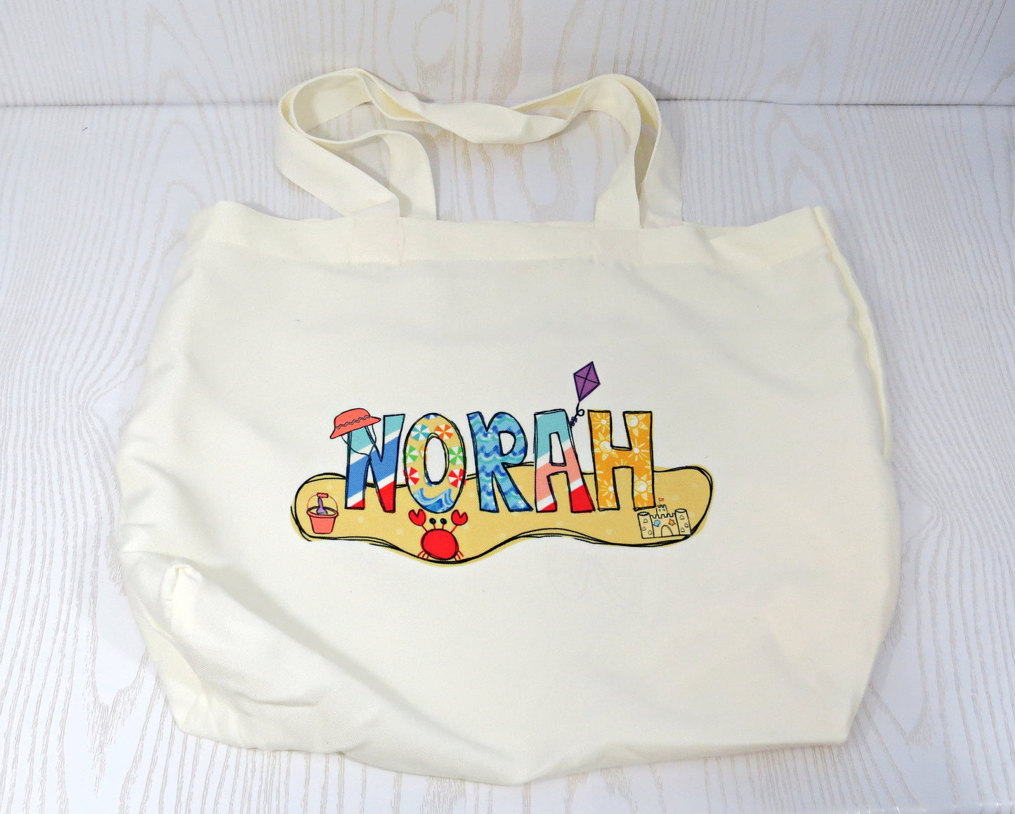 Personalized Beach Bag - Personalized Beach Tote - Kids Beach Bag - Beach Vacation Tote