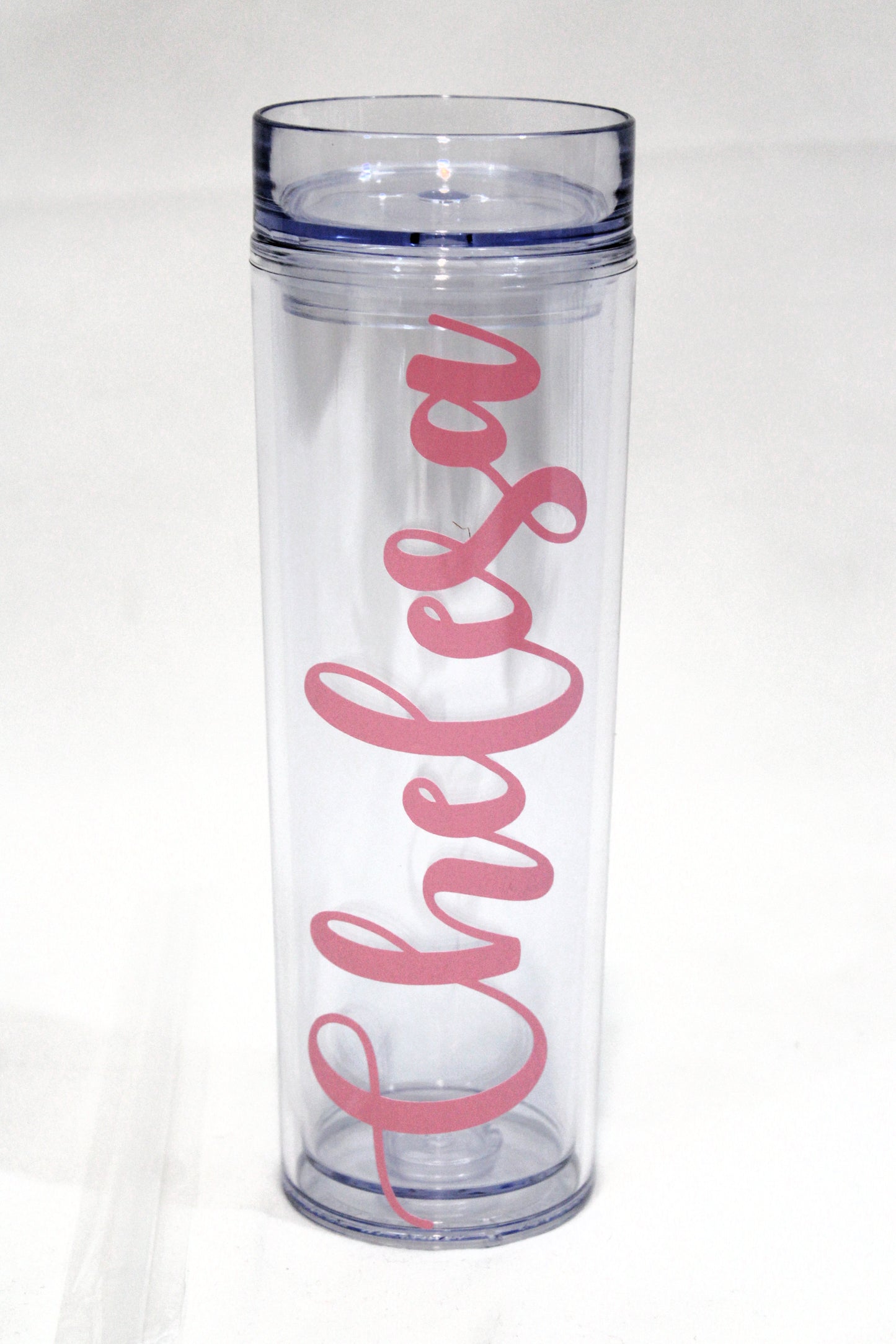 Personalized Clear Tumbler – Butler Design Co.