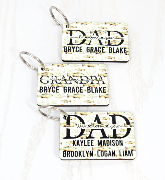 Dad Keychain - Fathers Gift - Fathers Day Gift - Fathers Day Keychain - Grandpa Gift - Papa Gift - Fathers Gift