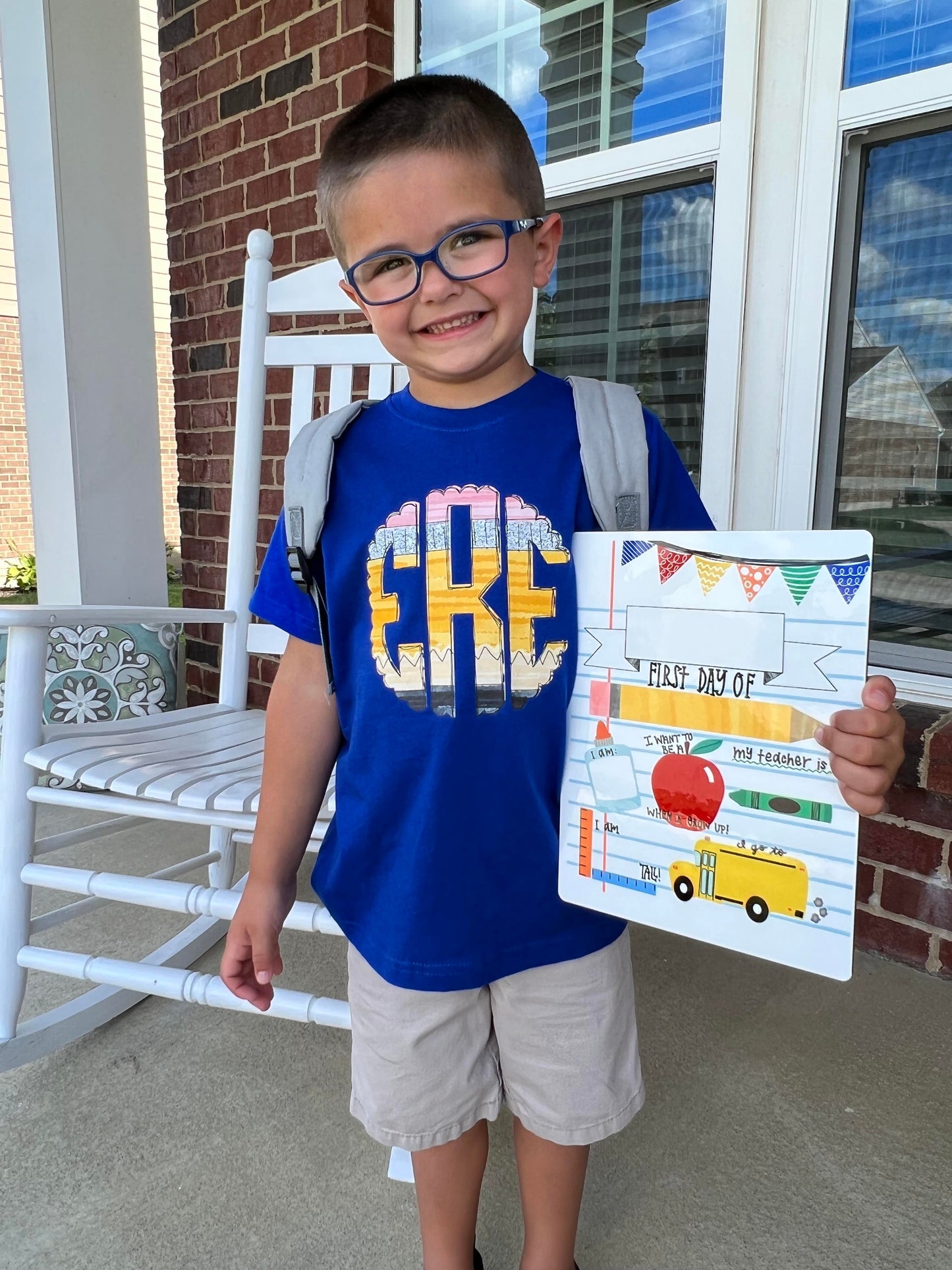 Last Day of School Sign - First Day of School Board - First and Last Day of School Dry Erase Board