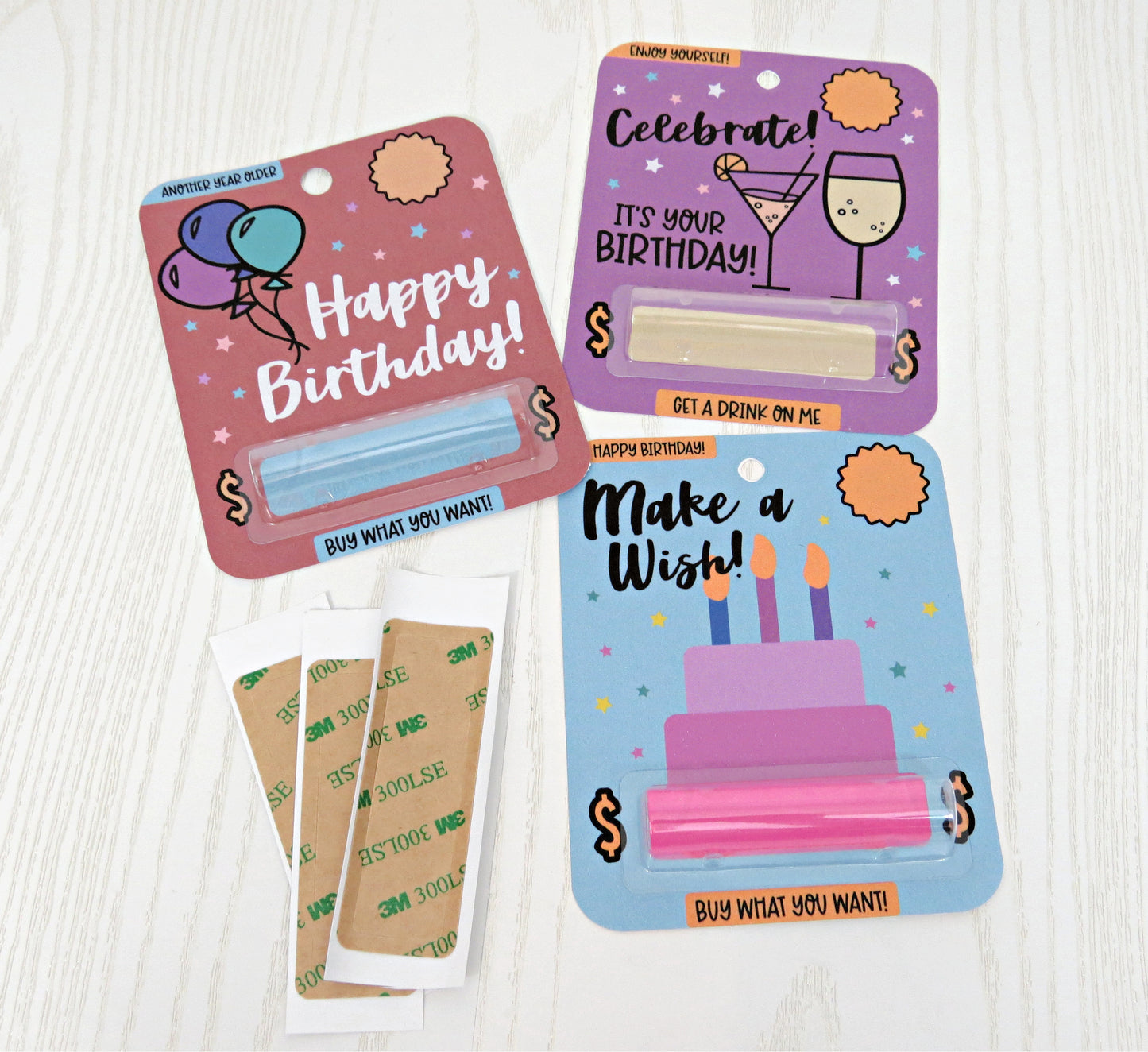 Birthday Money Card with Plastic Dome - Unique Money Holder for Cash Gift - Happy Birthday Greeting Cards - Gift for Him Her Boy Girl Note