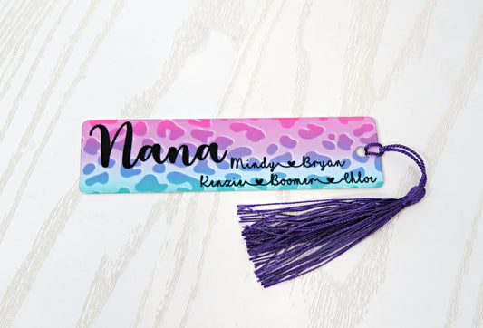 Personalized Bookmark - Mothers Day Gift - Back to School Gift - School Supplies - Kids Bookmark - Teacher Gift