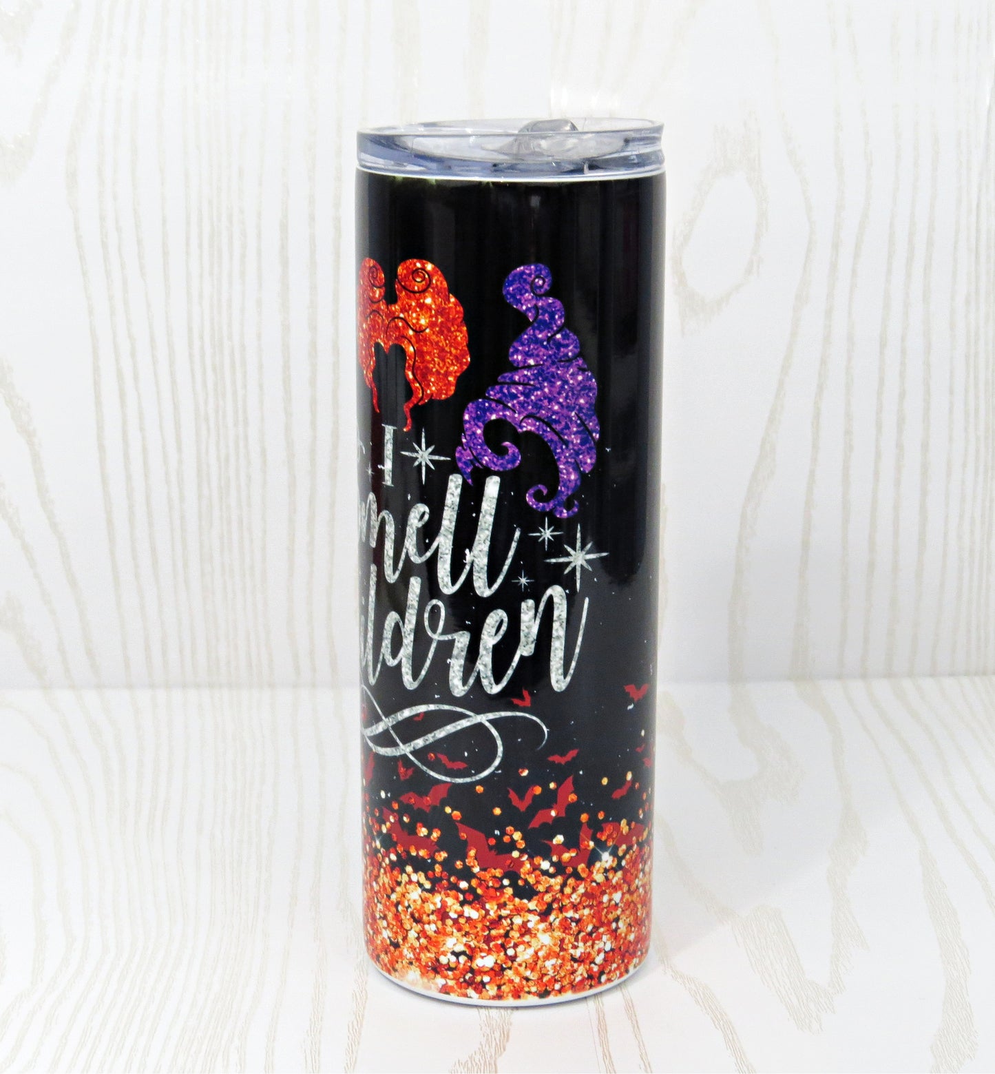 20 oz Stainless Steel I Smell Children Tumbler - Teacher Appreciation Week Tumbler Gift - Halloween Tumbler - Hocus Magical Witch Tumbler - Custom End of School Year Gift