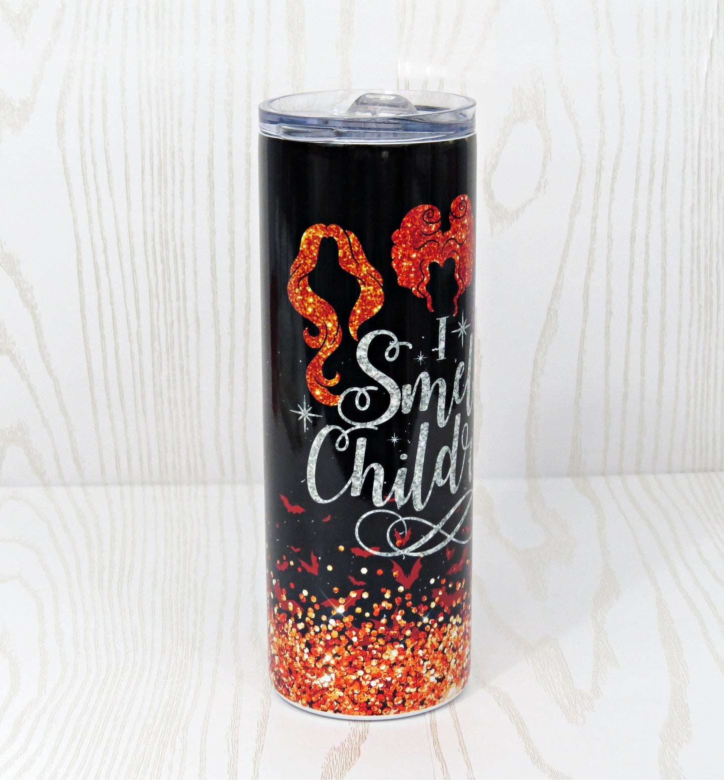 20 oz Stainless Steel I Smell Children Tumbler - Teacher Appreciation Week Tumbler Gift - Halloween Tumbler - Hocus Magical Witch Tumbler - Custom End of School Year Gift