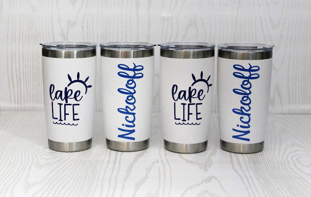 Lake Life Coffee Tumbler - Girls Weekend - Girls Trip Tumbler - Customizable Tumblers