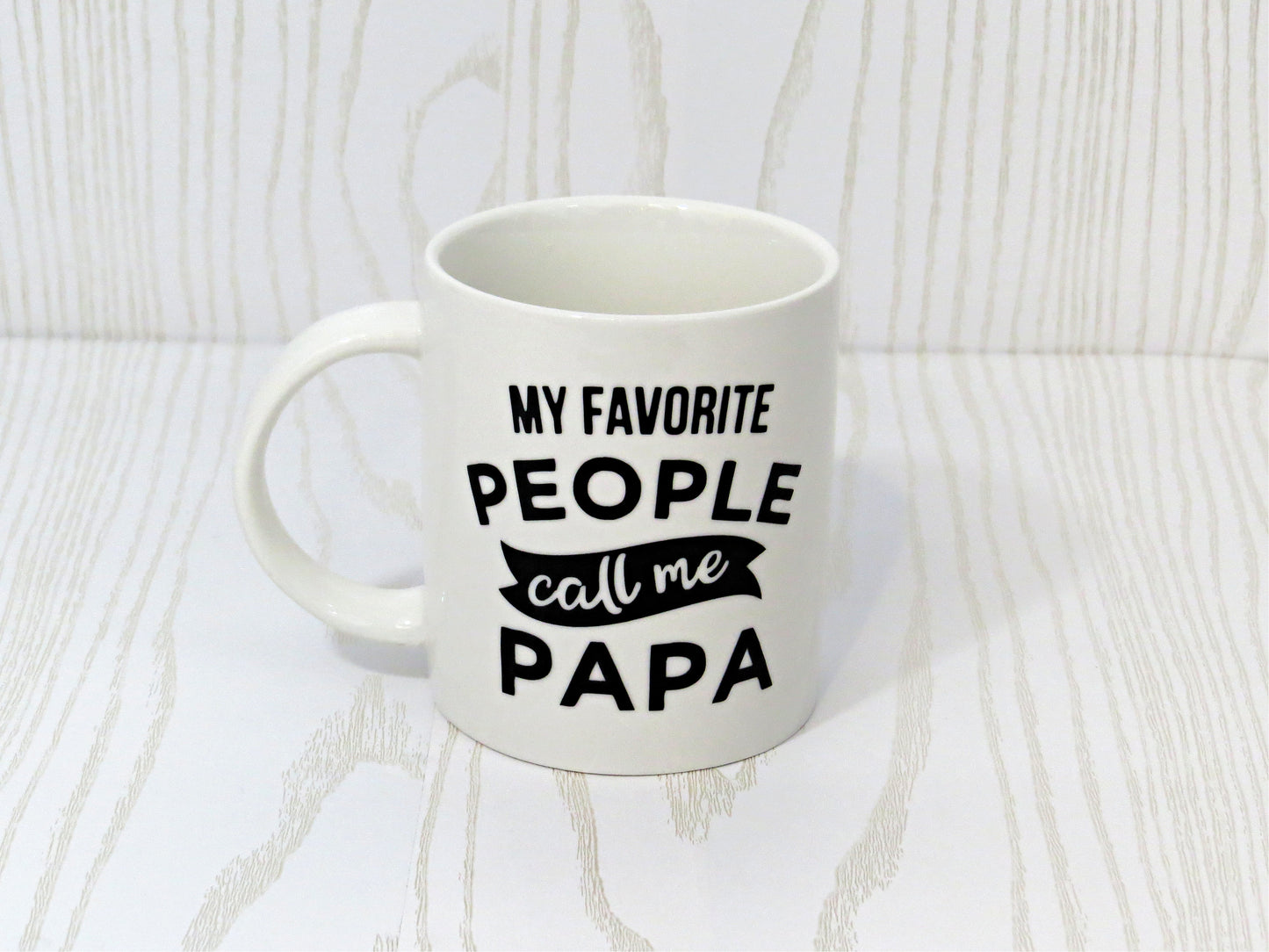 My Favorite People Call Me Papa Coffee Mug - Fathers Day Gift - Grandpa Gift - Papa Gift