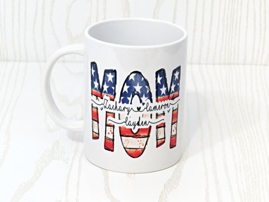 Mothers Day Gift - Grandmothers Gift - Mothers Day Mug - Armed Services Mom