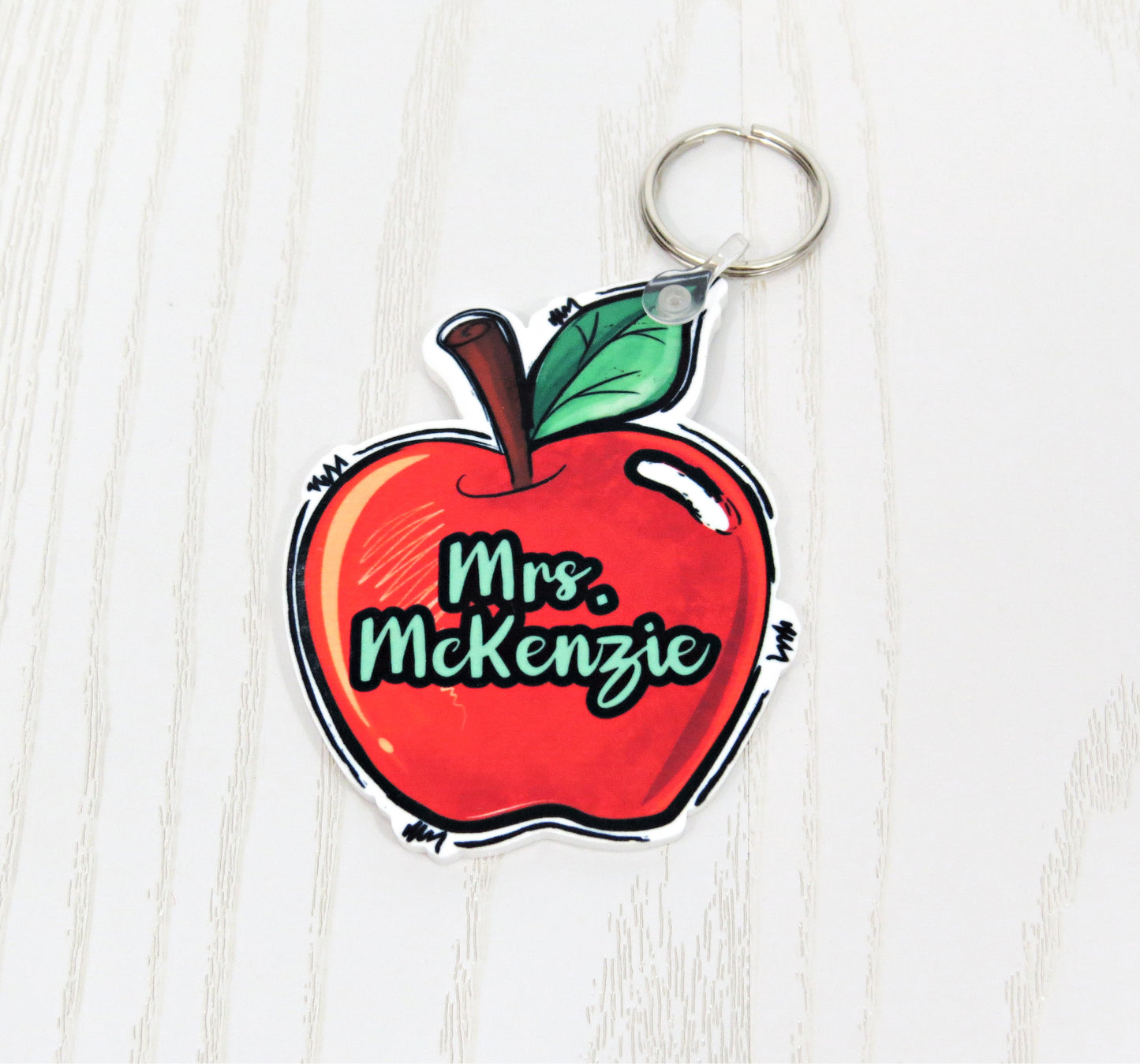 Teacher Appreciation Keychain Gift - Teacher Name - Teacher Keychain -Teacher Appreciation Keychain