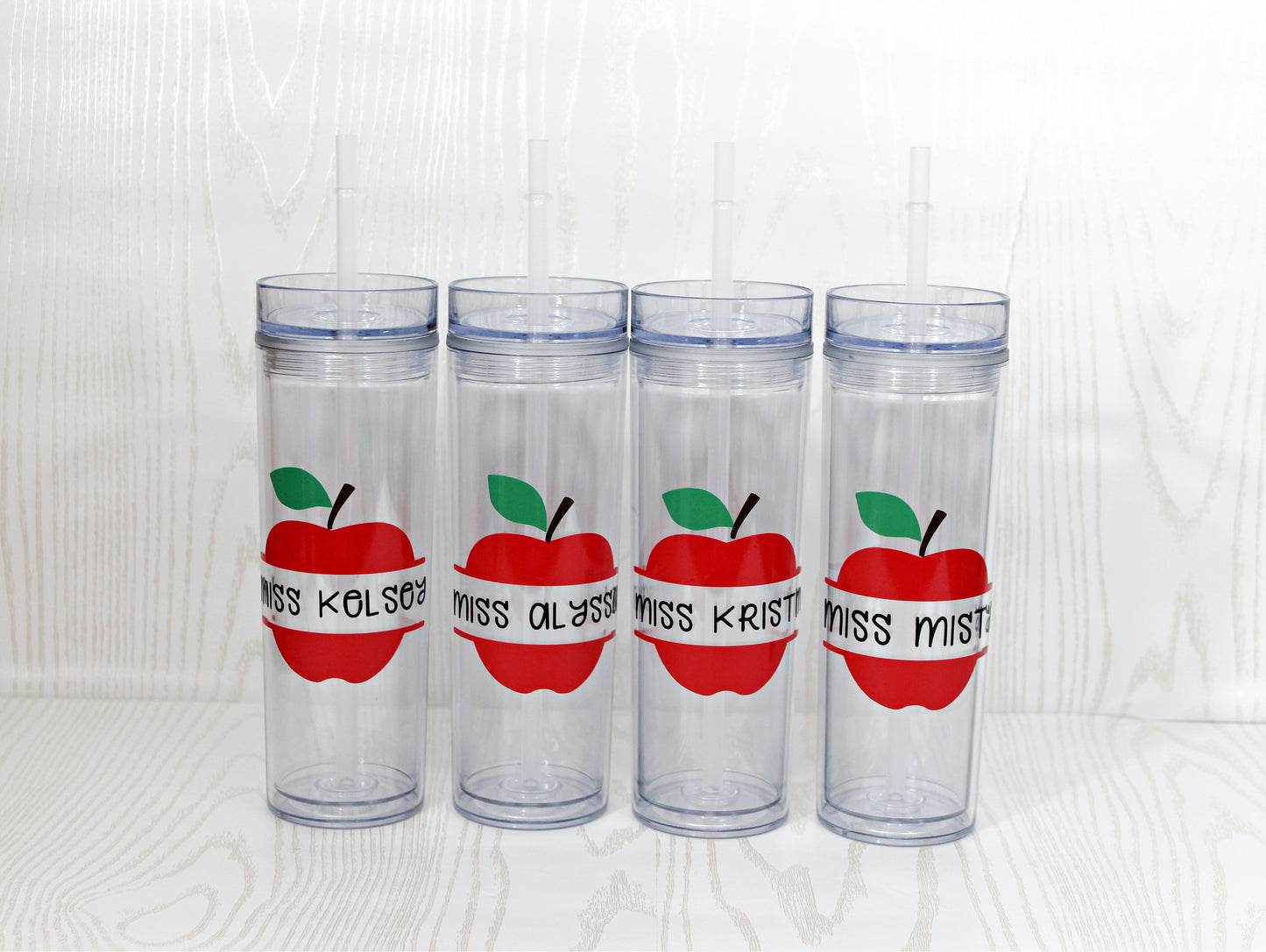 Teacher Appreciation Week - Teacher Appreciation Gift - Teacher Tumbler - Apple Tumbler - Apple Cup