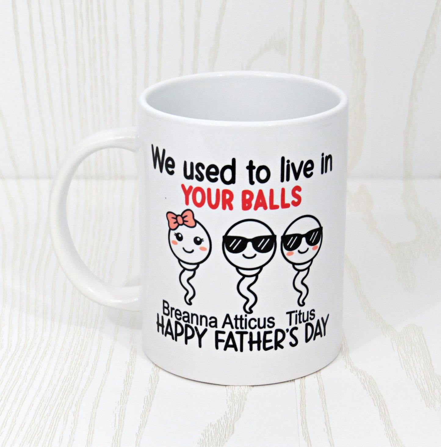 Personalized Bluey World's Best Dad Mug, Bluey Dad Mug, Bluey Bingo Dad Mug,  Custom Bluey Dad, Father's Day Gift 