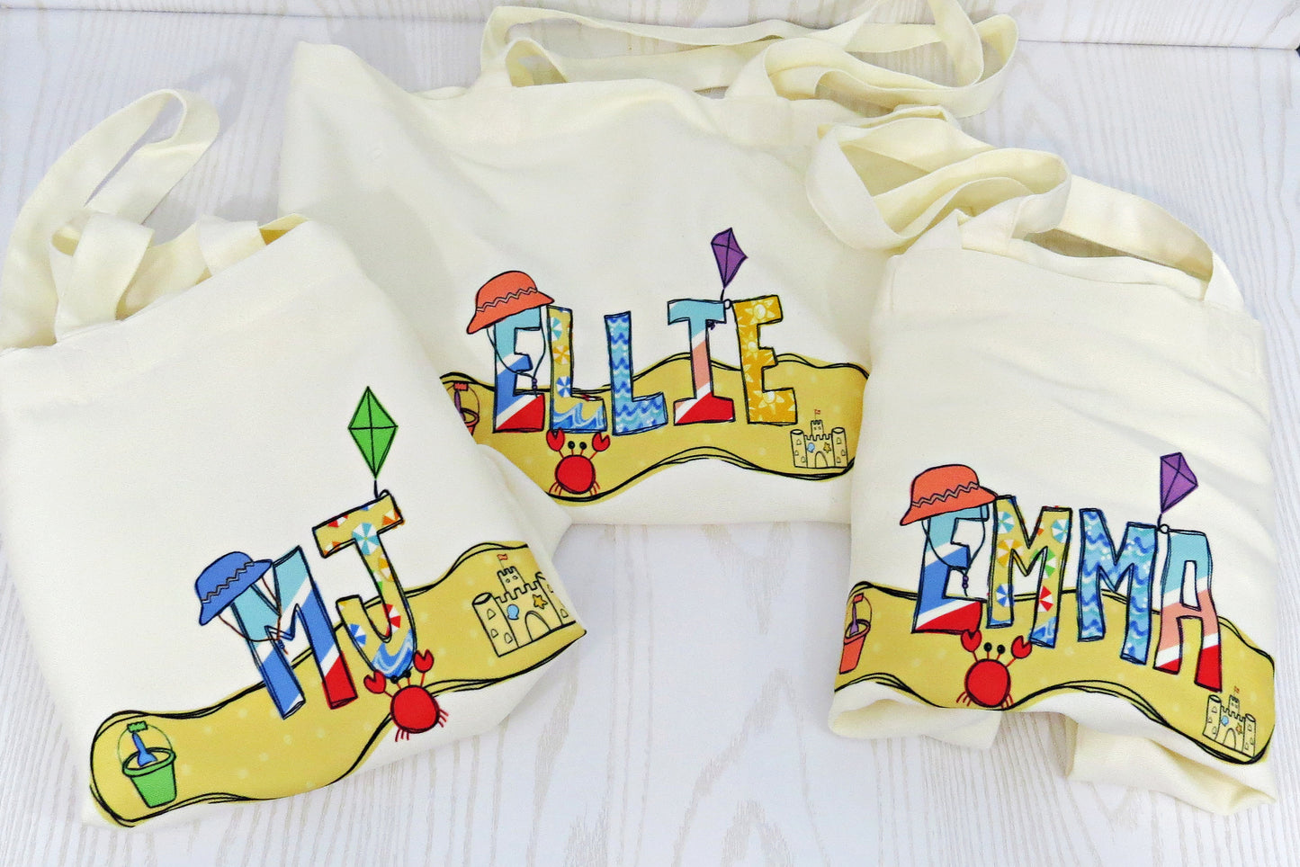 Personalized Beach Bag - Personalized Beach Tote - Kids Beach Bag - Beach Vacation Tote