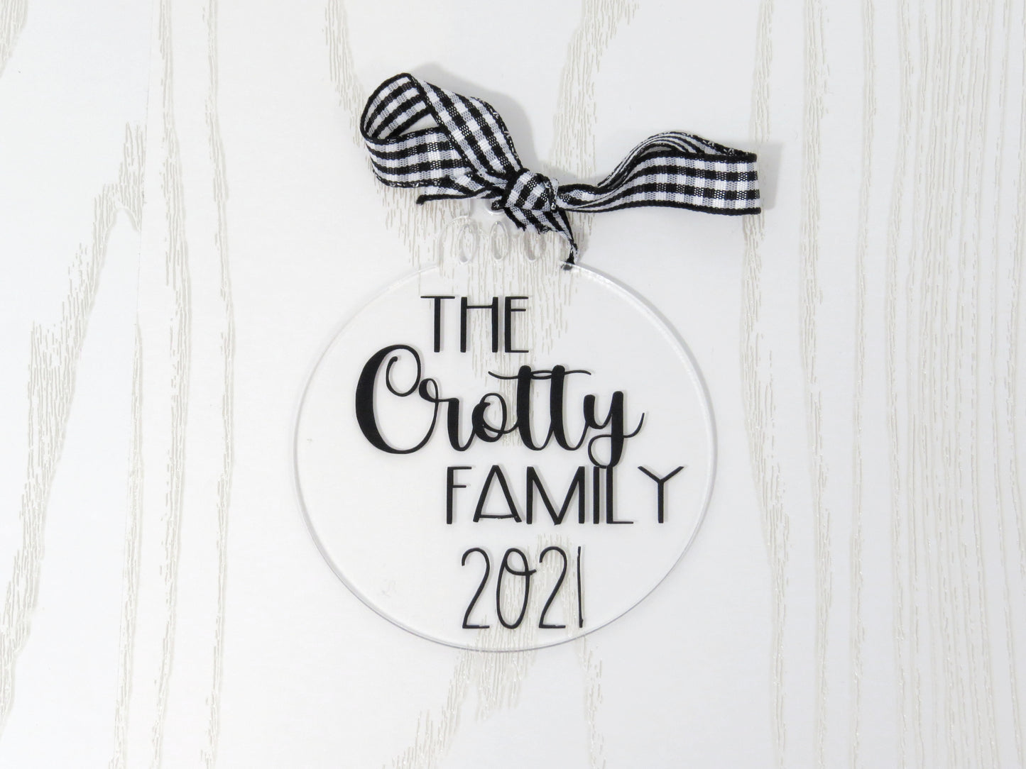 Personalized Christmas Ornament - Personalized Ornament - Family Christmas Ornament - Custom Christmas Ornament - Custom Family Ornament