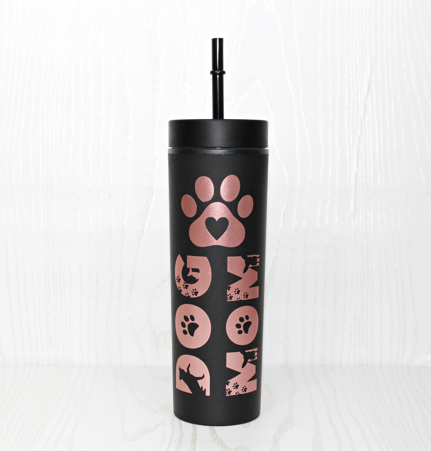 Dog Mom Tumbler Cup - Dog Tumbler - Dog Mom Cup - Animal Tumbler - Dog Lover Gift