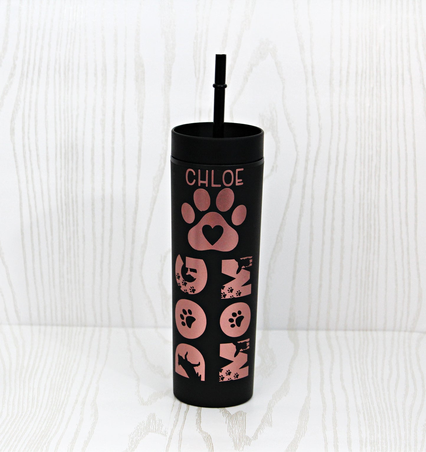 Dog Mom Tumbler Cup - Dog Tumbler - Dog Mom Cup - Animal Tumbler - Dog Lover Gift