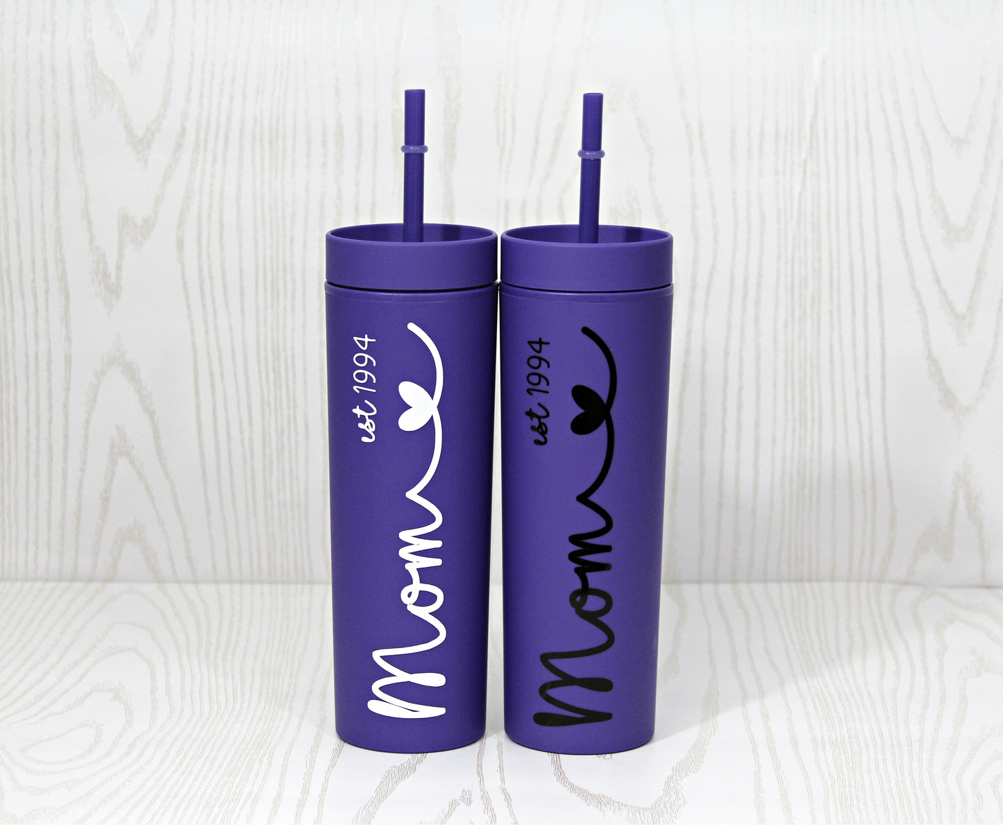 Mom Tumbler Personalized - Mother's Day Tumbler - Grandparent's Day - Mom Est. Date