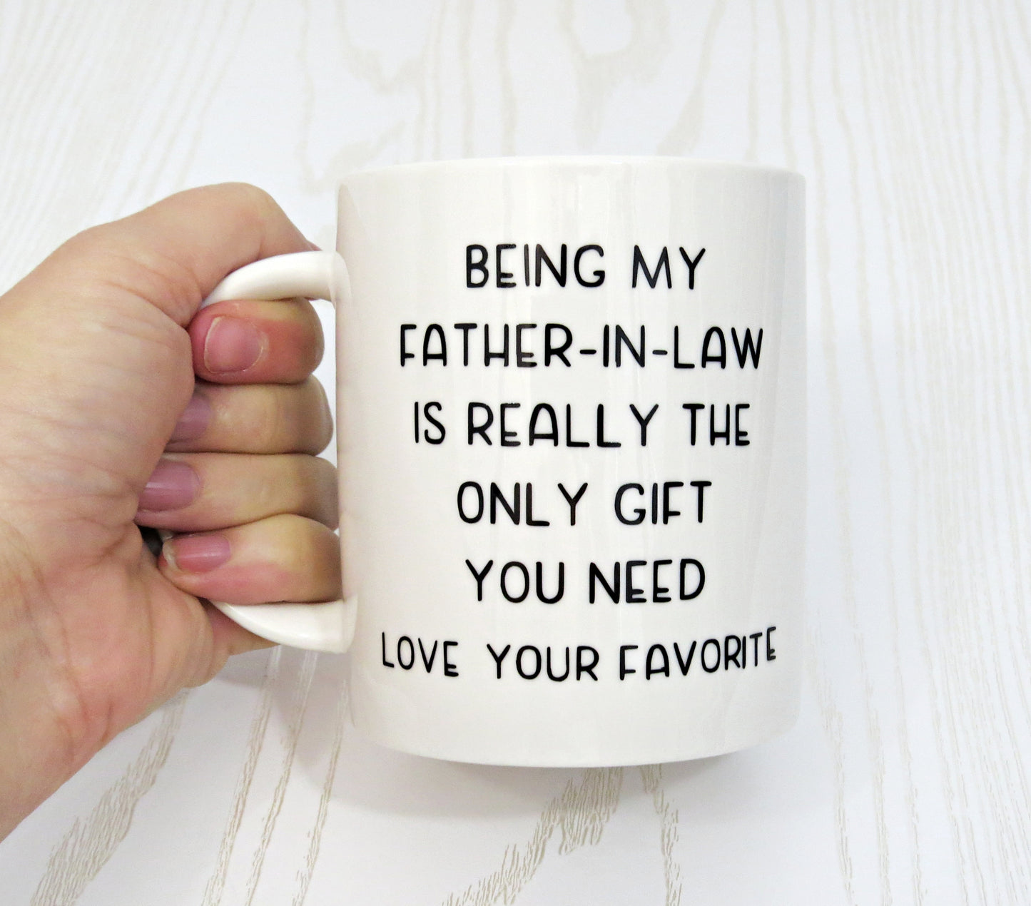 Being My Father In Law Coffee Mug - Father In Law Birthday Gift - Gift For Him - Birthday Present