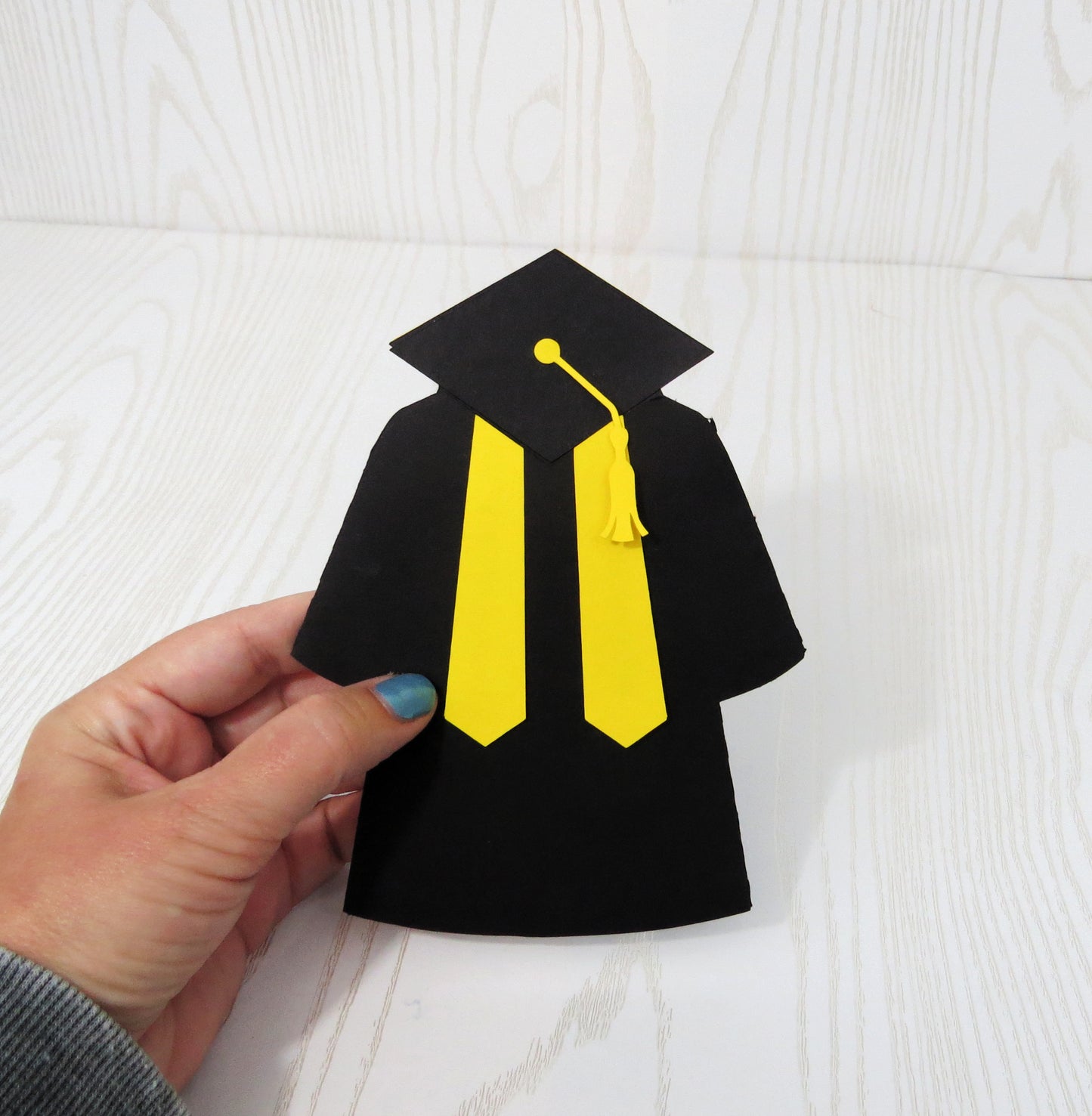 Graduation Cap Gift Card Holder - Unique Money Holder for Gift Card - Grad Student Greeting Cards - Graduate Gift - End of School Year Gift