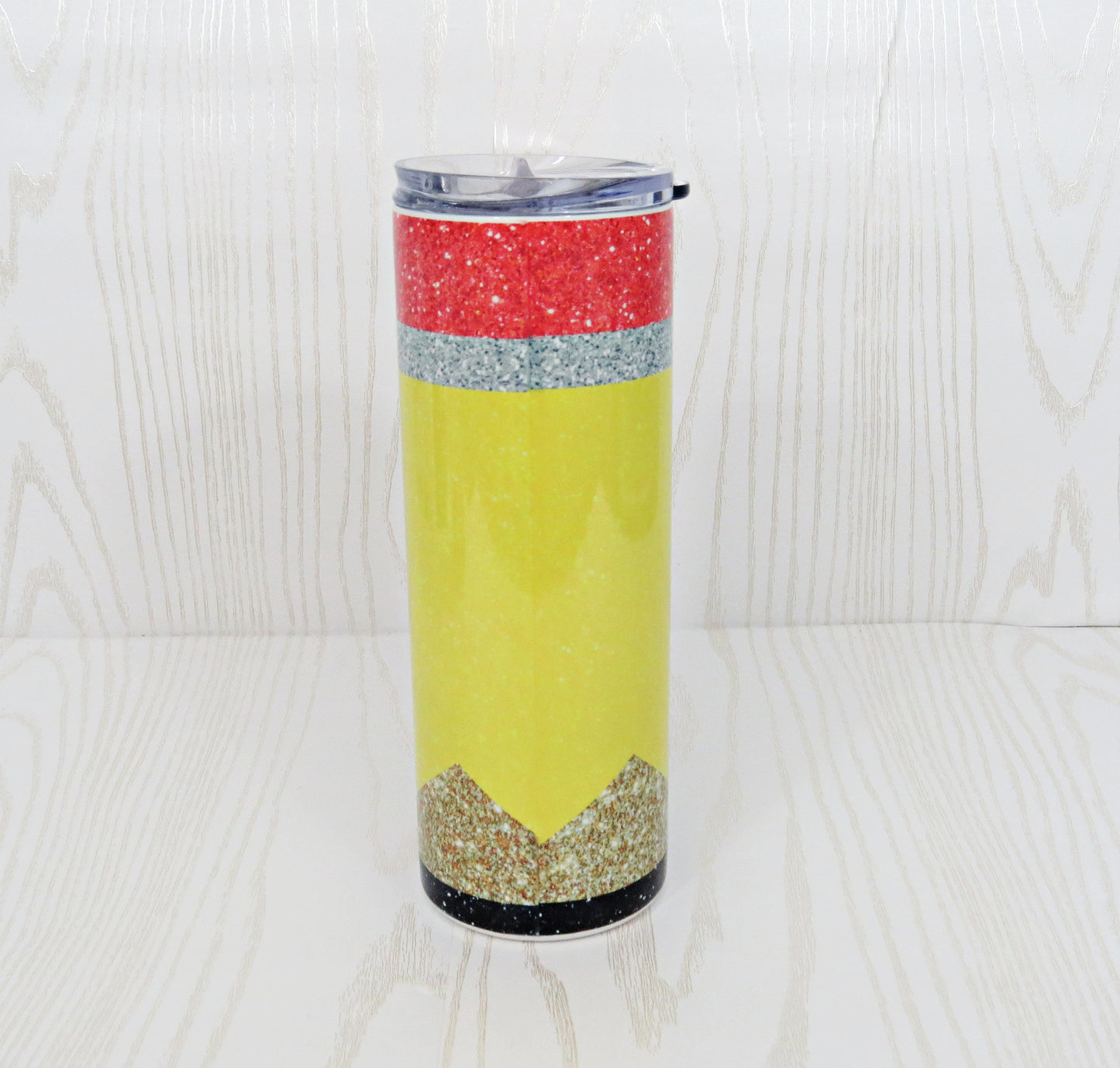 20 oz Stainless Steel The Influence of a Good Teacher Can Never Be Erased Pencil Tumbler - Teacher Appreciation Week Tumbler Gift - Custom End of School Year Gift