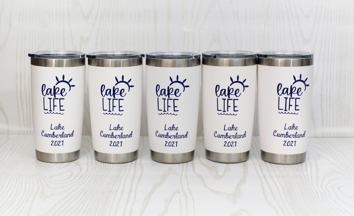 Lake Life Coffee Tumbler - Girls Weekend - Girls Trip Tumbler - Customizable Tumblers