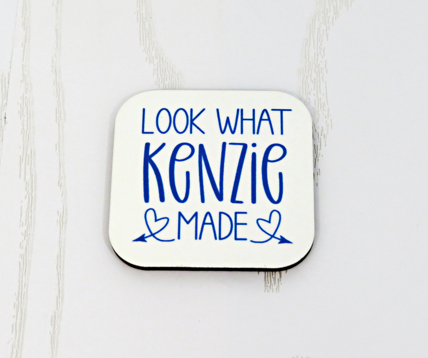 Look What I Made Magnet - Personalized Magnet - Kids Artwork Hanger - Refrigerator Magnet - Fridge Art