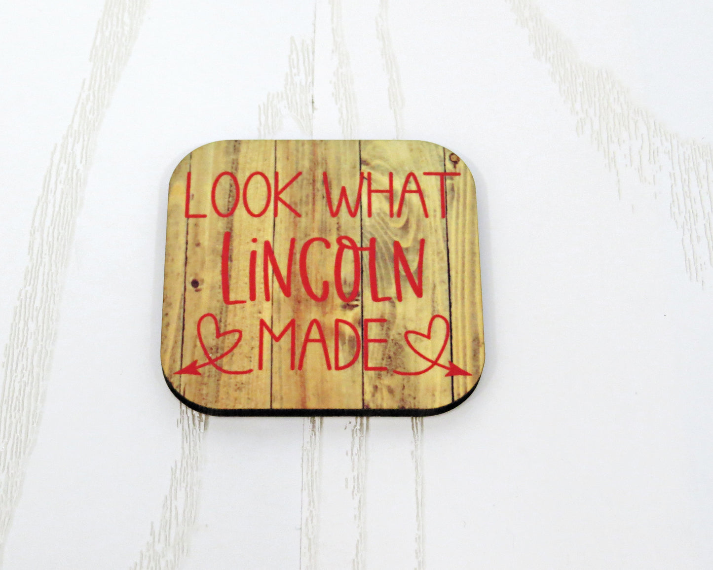 Look What I Made Magnet - Personalized Magnet - Kids Artwork Hanger - Refrigerator Magnet - Fridge Art