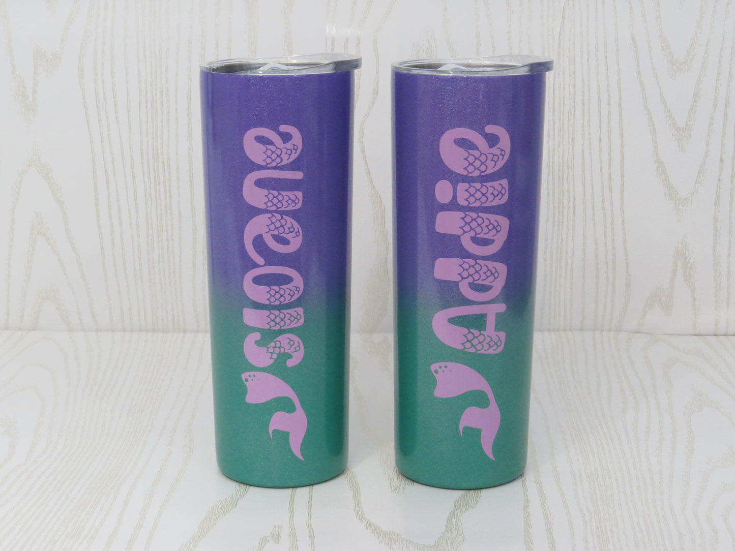 Personalized Mermaid Tumbler - Kids Mermaid Cup - Mermaid Cup - Mermaid Tail Tumbler - Mermaid