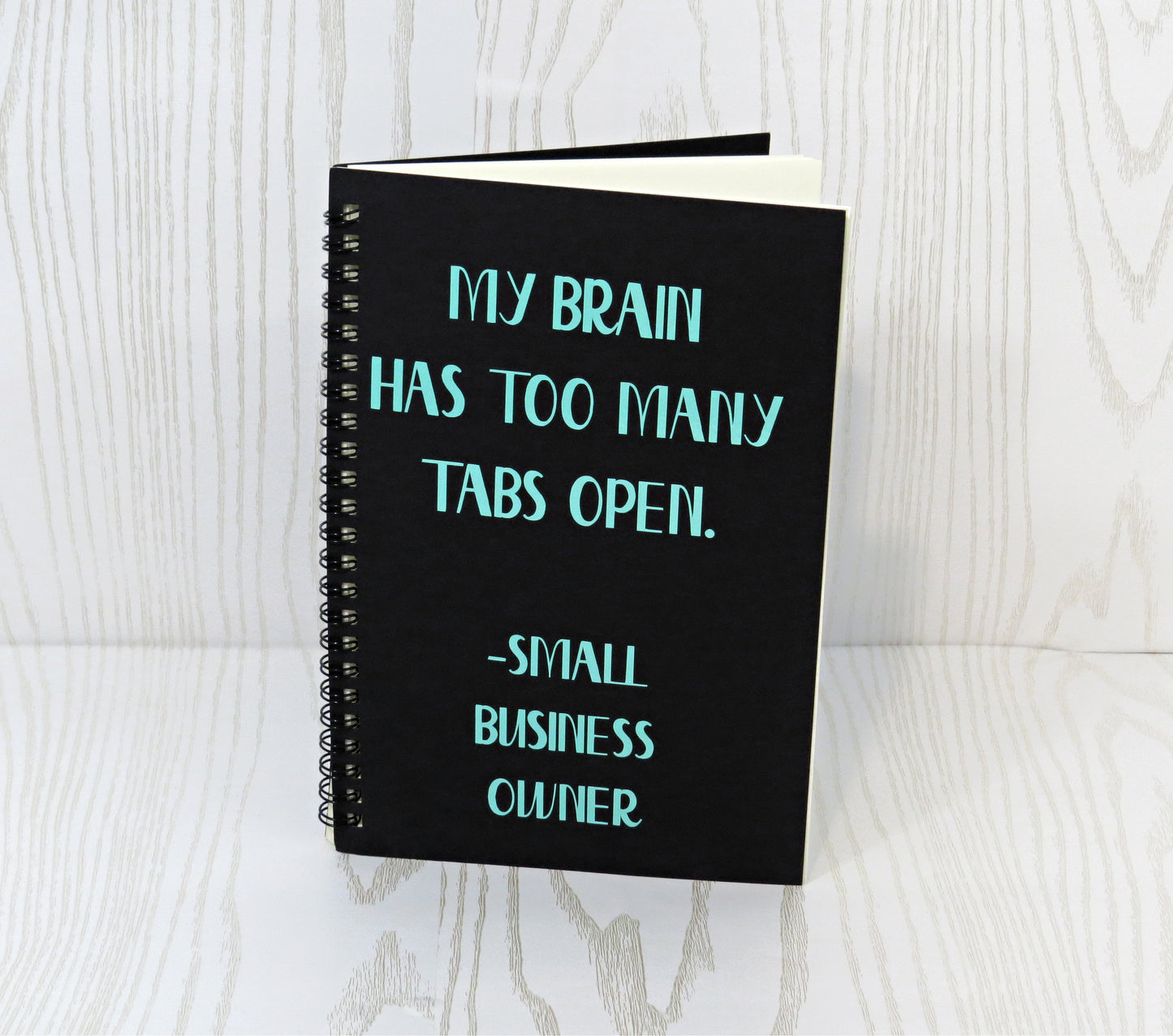 Personalized Notebook - My Brain has too many tabs open Notebook - Funny Notebook -  Stationary