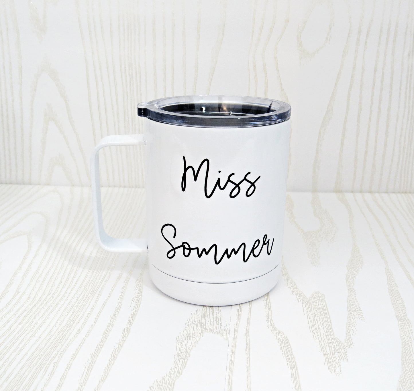 Personalized Birthday Tumbler with Lid - Monogrammed Tumbler - Custom Tumbler - Personalized Coffee Tumbler - Teacher Coffee Tumbler