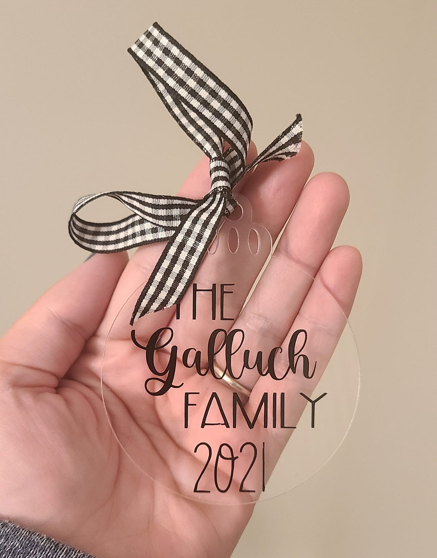 Personalized Christmas Ornament - Personalized Ornament - Family Christmas Ornament - Custom Christmas Ornament - Custom Family Ornament