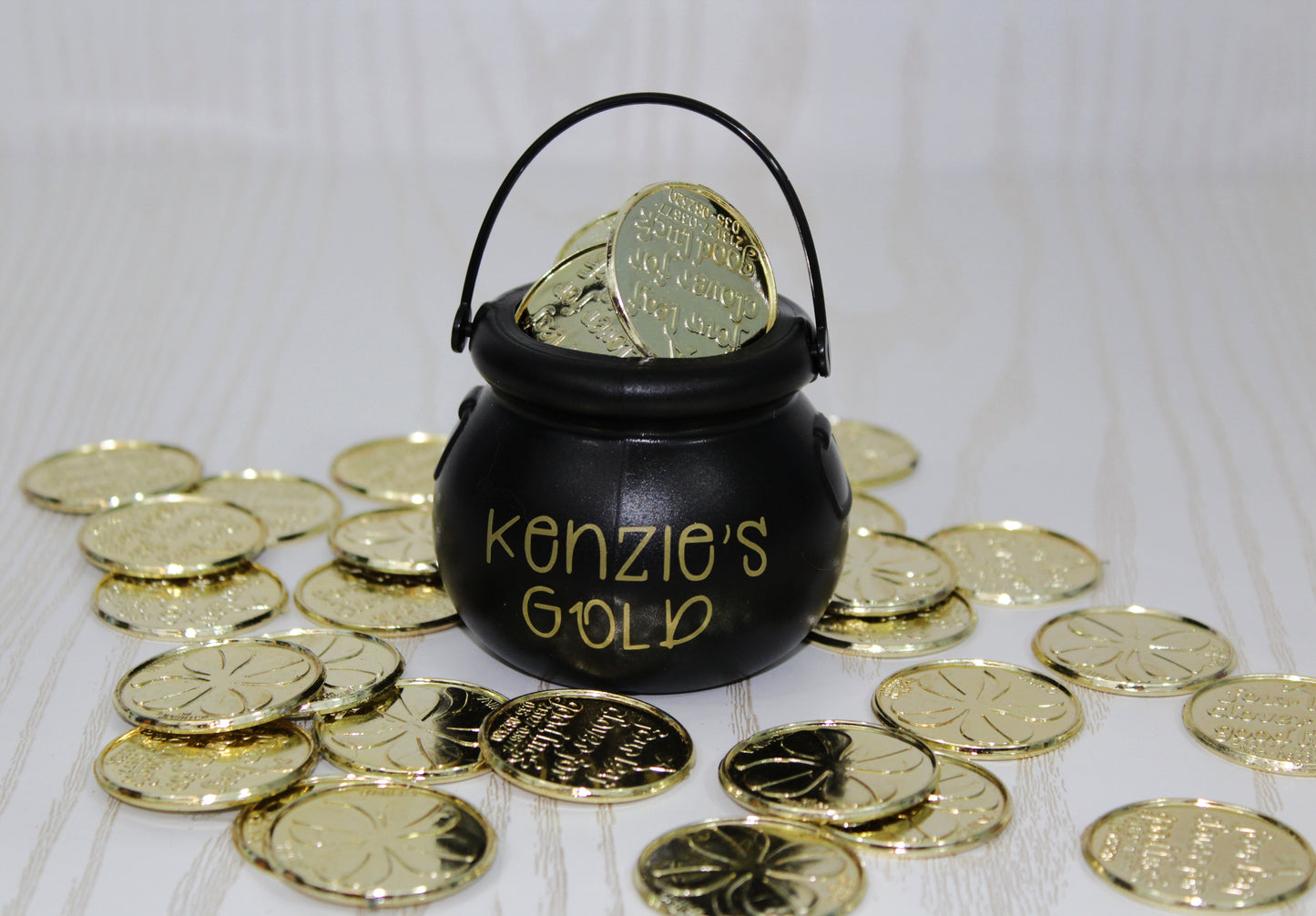 Personalized St Patricks Day Pot of Gold  - Kids St Patricks Day Gift - St Pattys Pot of Gold - Leprechaun Pot of Gold -Leprechaun Trap Gift- Leprechaun Gift