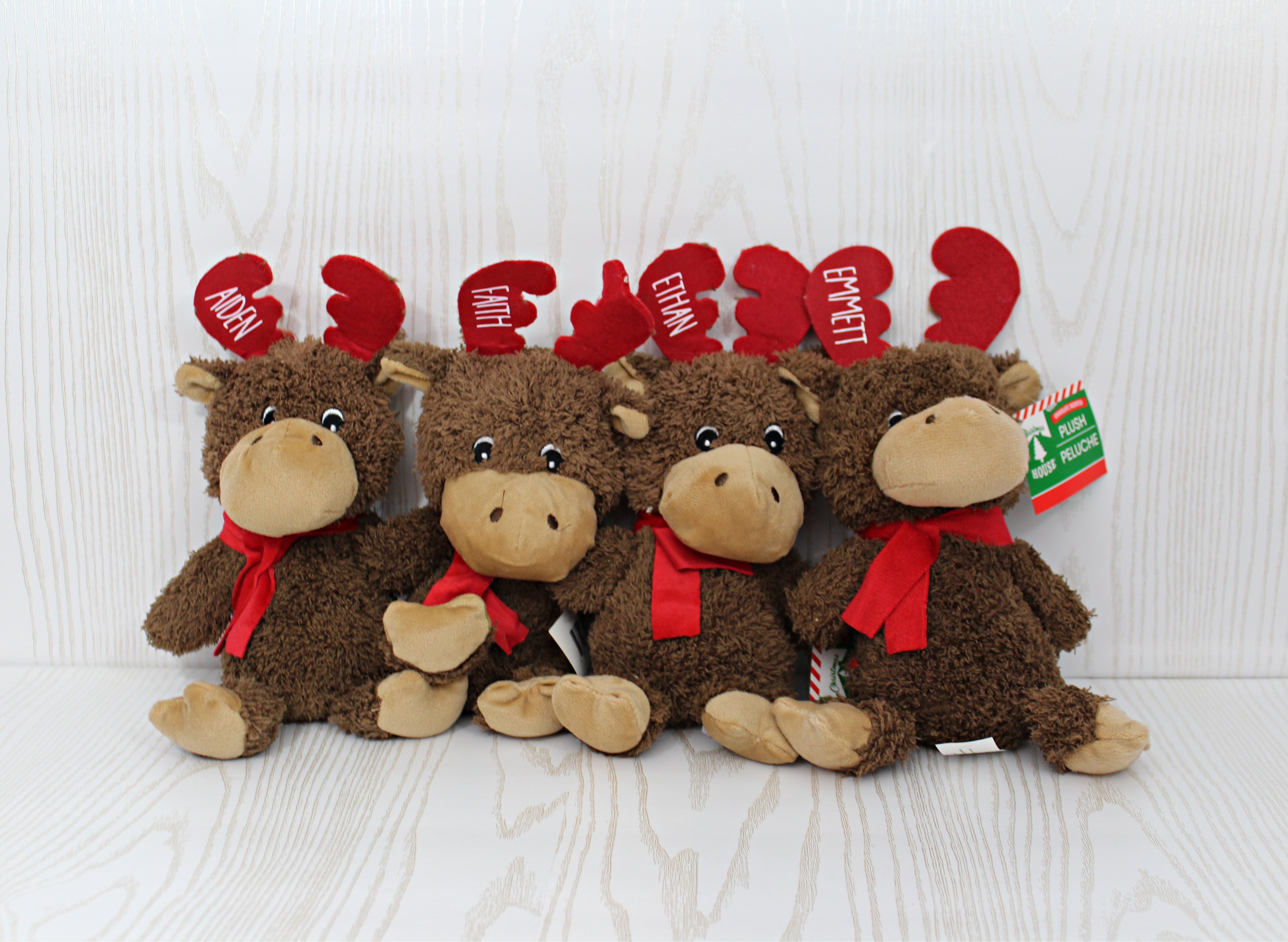 Personalized christmas clearance stuffed animals