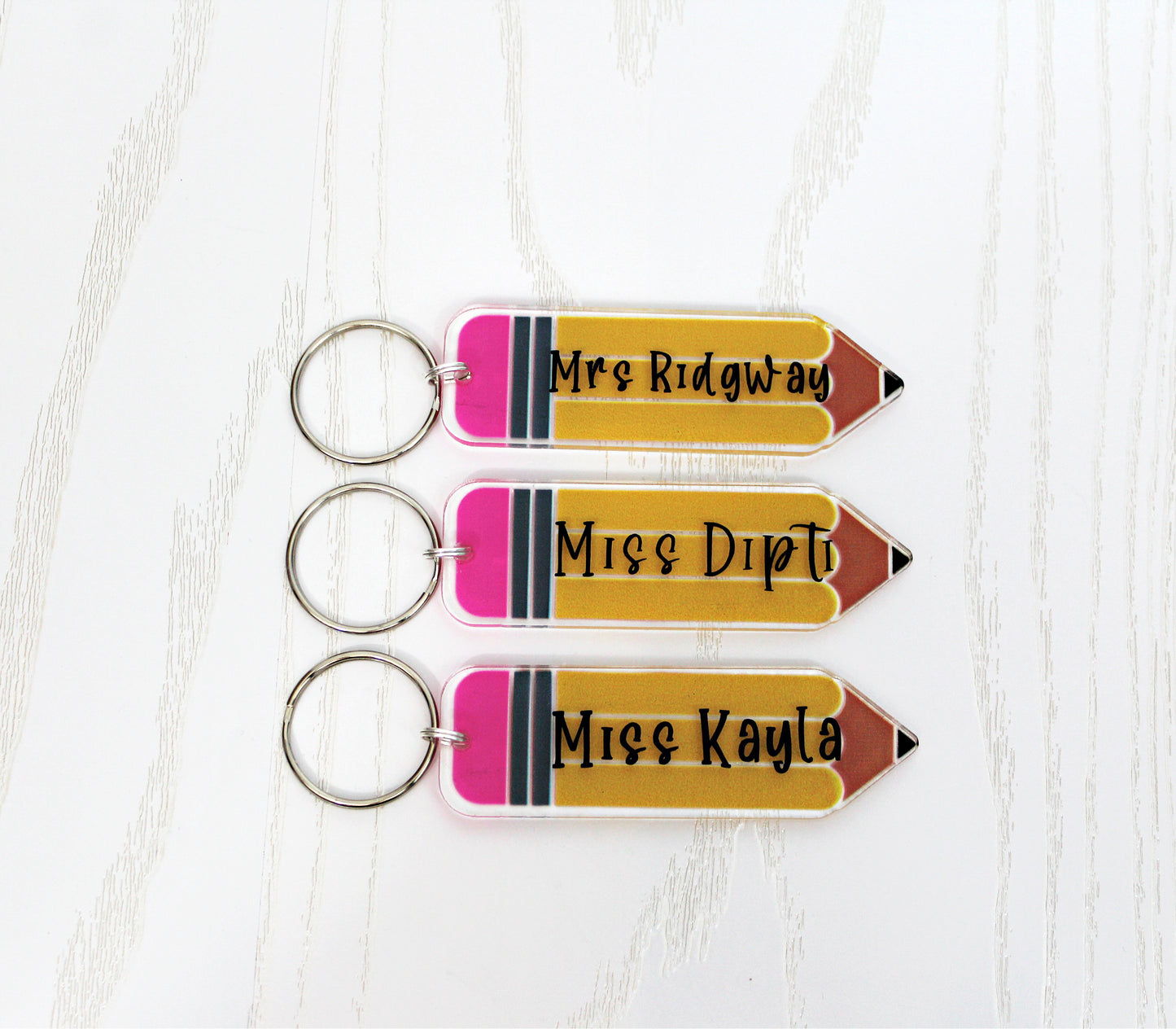 Personalized Teacher Appreciation Gift - Teacher Gift - Teacher Keychain Gift - End Of School Year