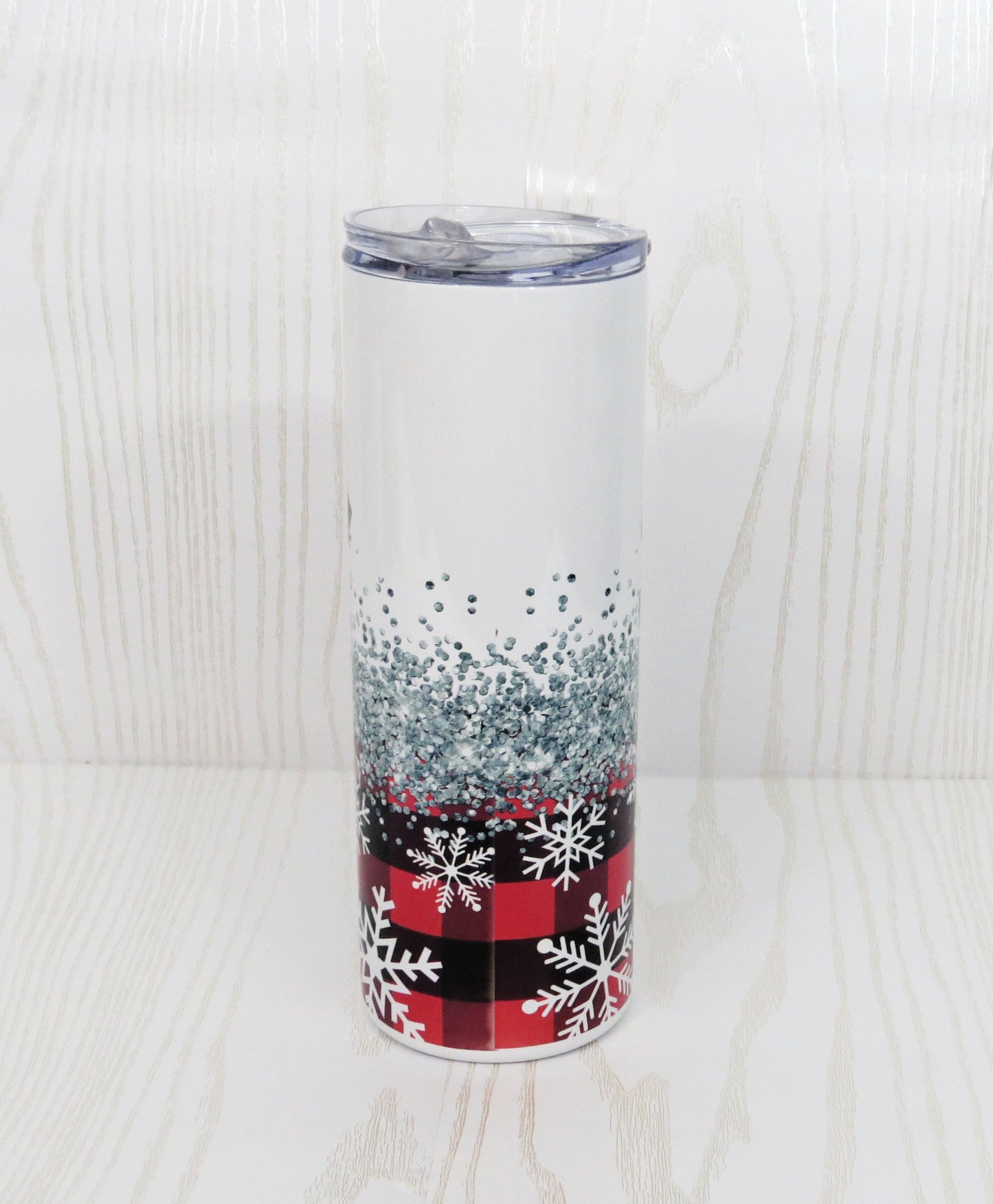 20 oz True Story Nativity Stainless Steel Skinny Tumbler - Includes Straw and Lid – Holiday Gift Secret Santa - Winter Themed Church